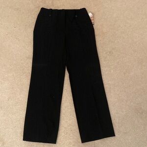 Dalia polyester blend Pants size 8 black work dress up pants